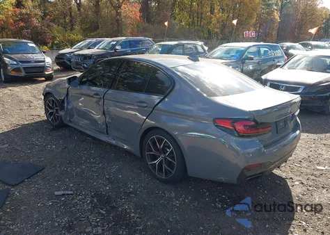 2022 BMW M550 I xDrive from USA, damaged, VIN WBA13BK07NCH81240